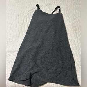 Beyond Yoga Small Space dye Gray Tennis Dress